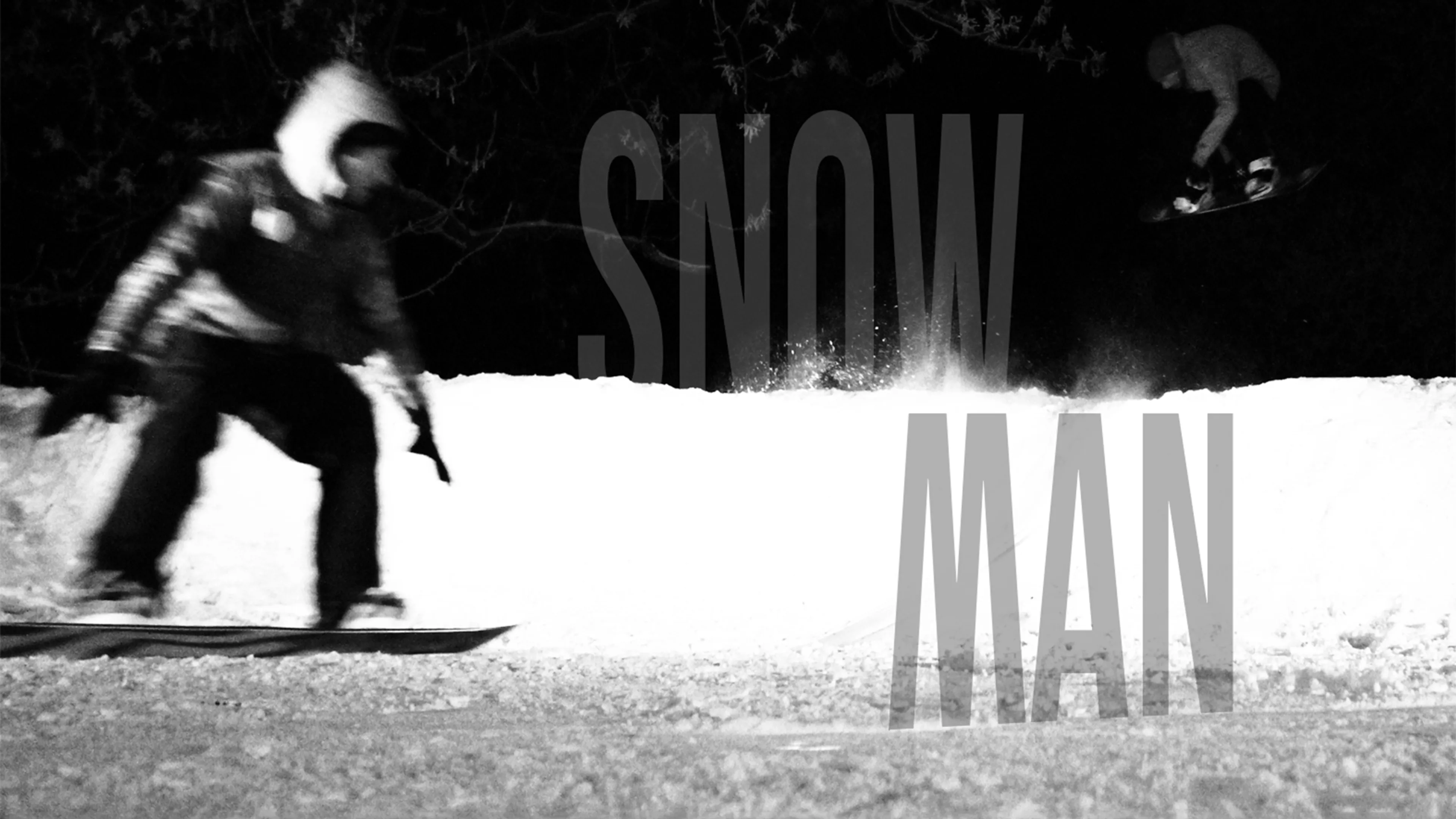 Snow, Man poster